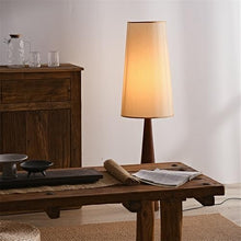 LICONG-2019 Vertical Lamps Floor Lamp Living Room Study Wooden Retro Bedroom Tea Room Bedside Standing Table Lamp
