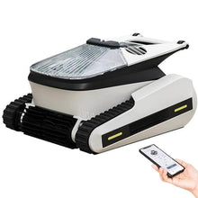 GHRERTX Robotic Pool Cleaner,Cordless Wall Climbing Robotic Pool Vacuum with APP Mode,Can Climb Walls at 90°,Four Cleaning Modes,Smart Navigation Technology,for Swimming Pools