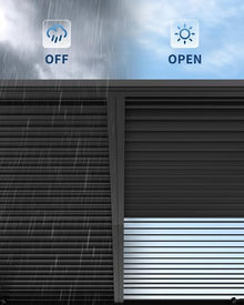 Garvee 11x13ft Louvered Pergola - Outdoor Pergolas with Adjustable Louvered Roof, Reinforced Aluminum Frame, Integrated Drainage System, Outdoor Gazebo for Deck, Patio, Backyard and Garden