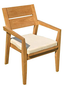 11 PC A Grade Outdoor Patio Teak Dining Furniture Set - 94" Double Extension Rectangle Table & 10 Cellore Stacking Arm Chairs