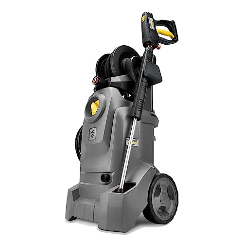 Kärcher HD 4/8 Classic, Commercial Electric Pressure Washer with Power Nozzle, Pressurized Rubber Hose & Hose Reel -1.71 GPM Flow Rate