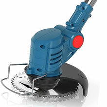 AMYYTL 0/1/2 Batteries & Wheels Cordless Electric Lawn Mower Garden Grass Hedge Trimmer Adjustable ELD Mowing Machine Tool