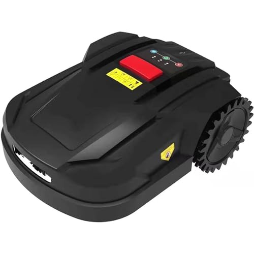 JOMRTS Robot Lawn Mower for Small Lawn Updated with 4.4 Ah Lithium Battery, Multi-Colored