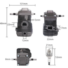 40MM Cylinder Piston Kit 1123-020 1223 3-Pack Compatible with Lawn and Garden Tool Accessories MS230 023 MS230C MS250 for Part Number XCAN