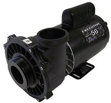 Waterway Plastics 5 Horsepower 230V 2-Speed Spa Pump Side Discharge Executive 56 Black