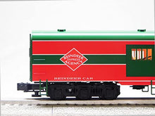 Generic VISIONLINE North Pole Central Reindeer Car #2523 O Gauge Red