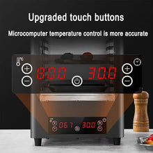 Electric Steak Grill, 1700W Portable Indoor Stainless Countertop Oven, Time Temperature Adjustable, Heats Up To 200-1450℉ Degrees, for BBQ, Grill, Toast, Broil Chicken, Beef, Pork & Vegetables