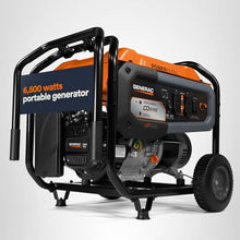 Generac 7683 GP6500 6,500-Watt Gas-Powered Portable Generator - COsense Technology - Powerrush Advanced Technology - Durable Design and Reliable Power for Emergencies and Recreation - CARB Compliant