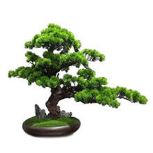 Simulation Tree Large Simulated Welcoming Pine Bonsai Decoration Pine Bonsai Living Room Indoor Artificial Bonsai Decoration Artificial Bonsai Tree