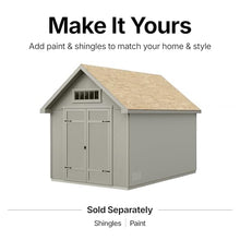 ShedMaster Linea 10x12 Do-It-Yourself Wooden Storage Shed with Floor Kit - Does not Include Paint or Roofing Shingles