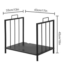 EliteBloom Small Compact Firewood Log Rack, 17-Inch Heavy-Duty Iron Wood Holder for Indoor Fireplace, Stove & Outdoor Fire Pit