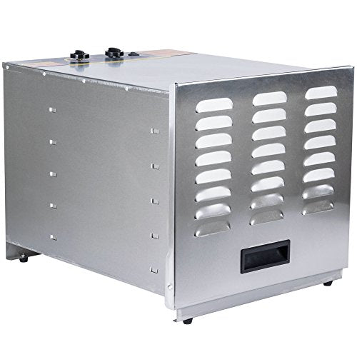 TableTop King 10-Rack Stainless Steel Dehydrator 1000W