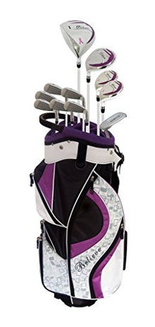Believe Founders Club Left Handed Ladies Golf Club Set Purple
