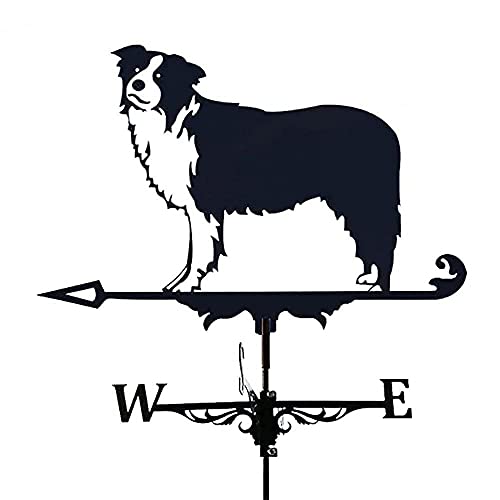 Weather Vane Metal Weathervane Roof Mount Weather Vane Ornaments Wind Direction Weather Vanes for Roofs Sheds Yard Cupola Barns Wind Direction (Color : 6) (2)