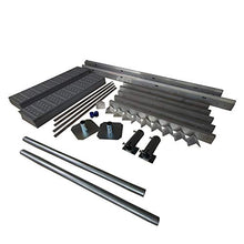 Patriot Docks Complete Aluminum Dock Kit 4ft x 8ft Gray Poly