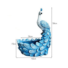 GZHERVICES Flower Pot Large Outdoor White/Blue Swan Planter
