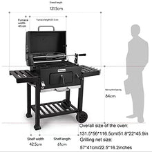 Charcoal BBQ Grill with Cover,Heavy Duty Bbq Grill,for Outdoor Camping and Picnic