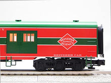Generic VISIONLINE North Pole Central Reindeer Car #2523 O Gauge Red