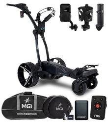 Certified Brands MGI Navigator Ai GPS Remote Golf Caddie with Travel Bag