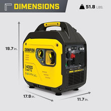 Champion 4000-Watt Dual Fuel RV Ready Portable Inverter Generator