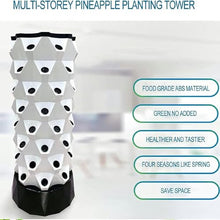 RWGOVLU Hydroponic Tower Self-Watering Growing System, 48/64/80 Plants Sites Indoor Vertical Gardening Grow Kit, Farm Greenhouse Hydroponic Grow System with Water Pump, Net Pots,8floors//1pc