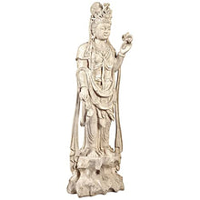 Design Toscano Guan-Yin Patroness of Compassion Outdoor Garden Statue 54" Antique Stone