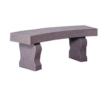 Granite Curved Bench