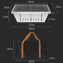 NEWCES Safety Certification Outdoor Charcoal BBQ Grill Freestanding Barbecues Grills Smokers Barbeque Grill Fire Pit Grills & Cooking for Camping Party Hiking Picnics Beach Patio Backyard