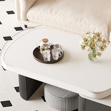 DINBOZ26X Living Room Table Modern Luxury Expandable Solid Wood Coffee Table for Living Room, Compact Design, High-End Multifunctional Furniture Outdoor Side Table