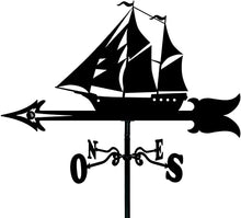 Architectural Style Wrought Iron Roof Weather Vane Garden Decoration Weathervane Wind Direction Indicator Kit Outdoor Yard Lawn Metal Bracket Wind Vane (Style 3) (Style 2)