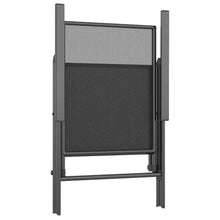Molumvel 9 Piece Patio Dining Set, Anthracite Steel Garden Furniture