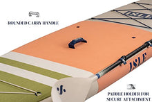 ISLE Surf and SUP Pioneer Inflatable Stand Up Paddle Board Peach/Moss