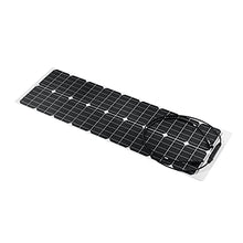 300W/150W Solar Panel 18V Semi-Flexible Monocrystalline Solar Cell Waterproof Outdoor Car RV Battery Charger Power System Kit (300w) (150w)