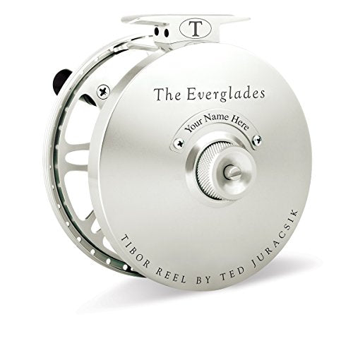 Tibor Everglades Fly Reel Silver Frost