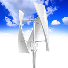 Eastnmythet 12000W Wind Turbine Generator for House, AC Permanent Magnet Wind Generator with Wind-Solar Controller, Vertical Wind Power Generator,12V