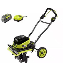 RYOBI 40V HP BRUSHLESS 16 in. Front Tine Tiller with Adjustable TILLING Width with 6.0 AH