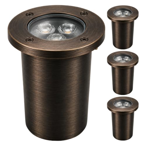 Top Notch Co In-Ground Well Light Fixture (4, Oil Rubbed Bronze)