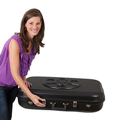 Marketing Holders Games People Play 31 in. Prize Wheel Game Travel Case Black