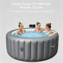 Certified PVC Spa Pool: Heated & Filtered Inflatable Swimming Pool for Courtyard Fun