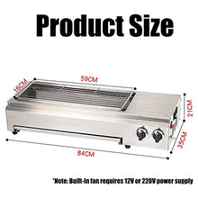 Portable Propane Gas Grill Tabletop Grill Outdoor Cooking Stove 2 Burner Stainless Steel BBQ Grill for Picnic Camping Trip Tailgating Patio B (A)