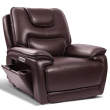 EONIX Triple Motor Zero Gravity Power Recliner Chair, 5'7'', Brown Leather