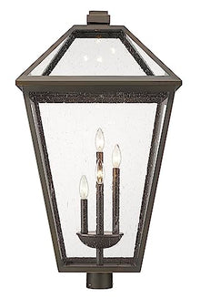 Z-Lite Talbot 4-Light Outdoor Post 240W Oil Rubbed Bronze