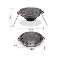Portable Barbecue Grill Charcoal Barbecue Grill for Outdoor Cooking Camping Barbecue