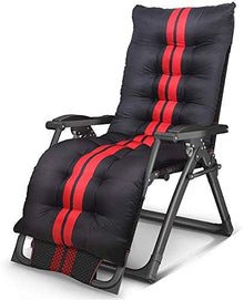 YYBOES Sun Lounger, Folding Reclining Garden Deck Chair Adjustable Backrest Sun Lounger