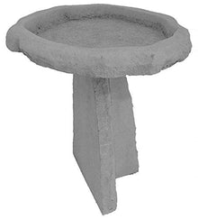 Kay Berry Always in Our Thoughts... Personalized Fused Glass Stone Birdbath