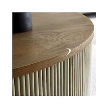 Living Room Table Coffee Table Set of 2, Round Wood Surface Coffee Tables with Hidden Storage, Modern Circle Table Accent End Side Table Outdoor Side Table (Color : 01)