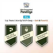 Bjornsen Ultra-Concentrated Midnight Blue Pond Dye, 1 Qt Liquid (12-Pack)