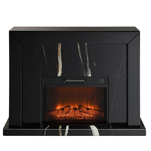 Acme Drisana Fireplace in Black