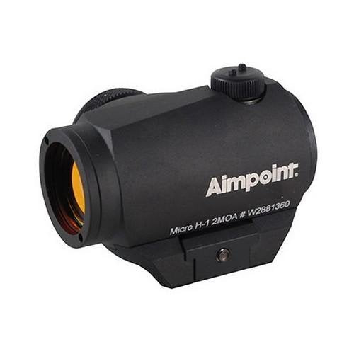 Aimpoint Micro H-1 2 MOA Red Dot Sight with Standard Mount Black