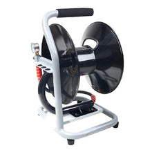 Canpump Portable Sewer Jetting Hose Reel w/Gauge + Nozzle Holders, 4000 psi